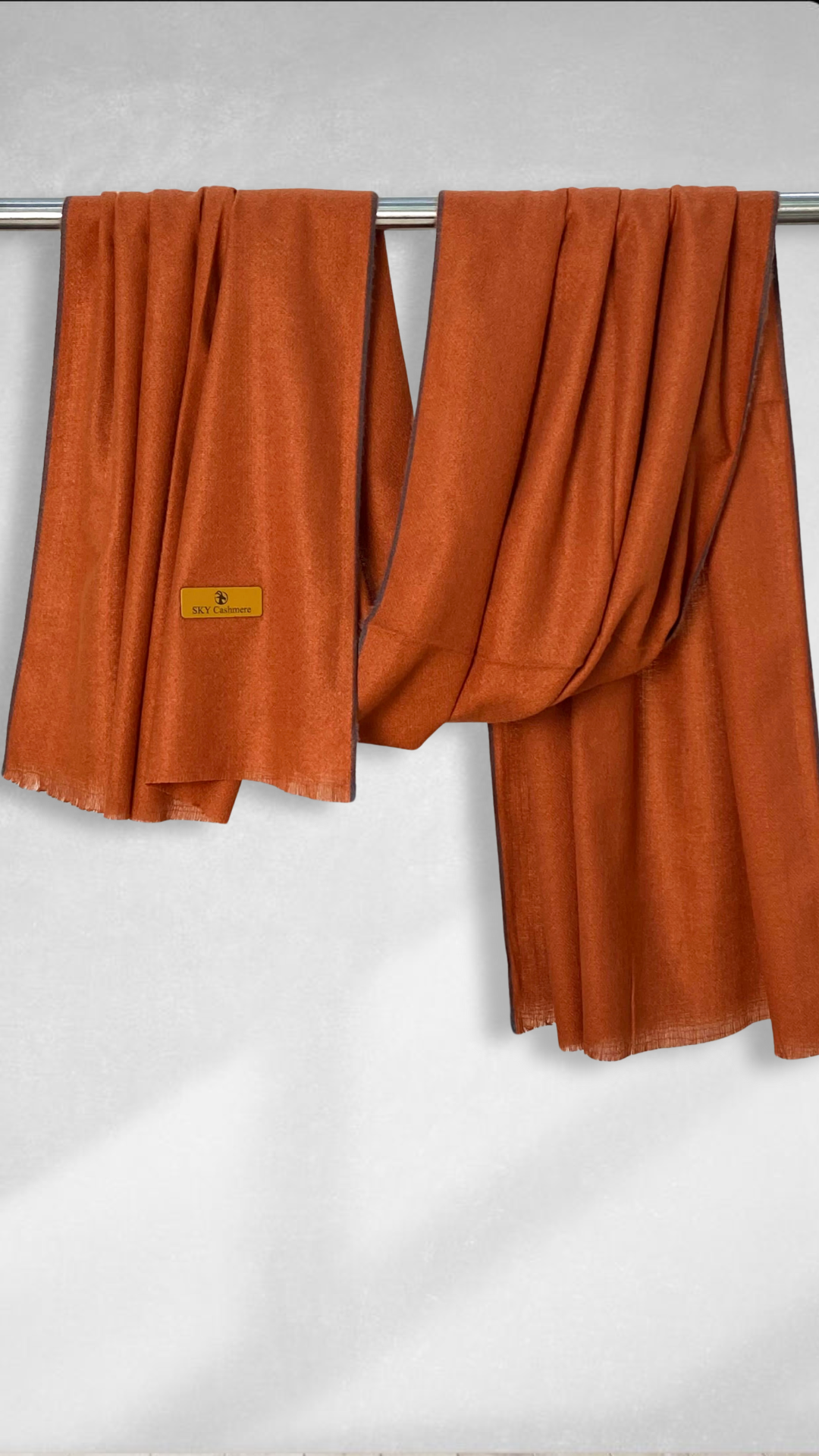 Wool Hijab - Rust