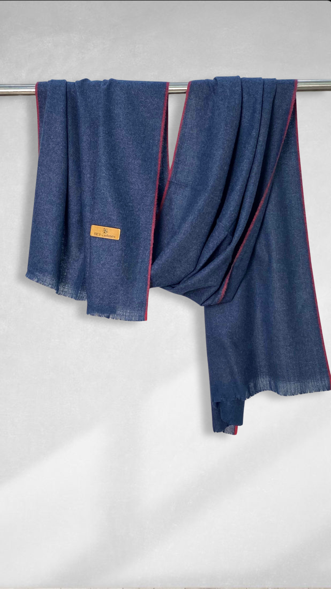 Wool Hijab - Jean Blue