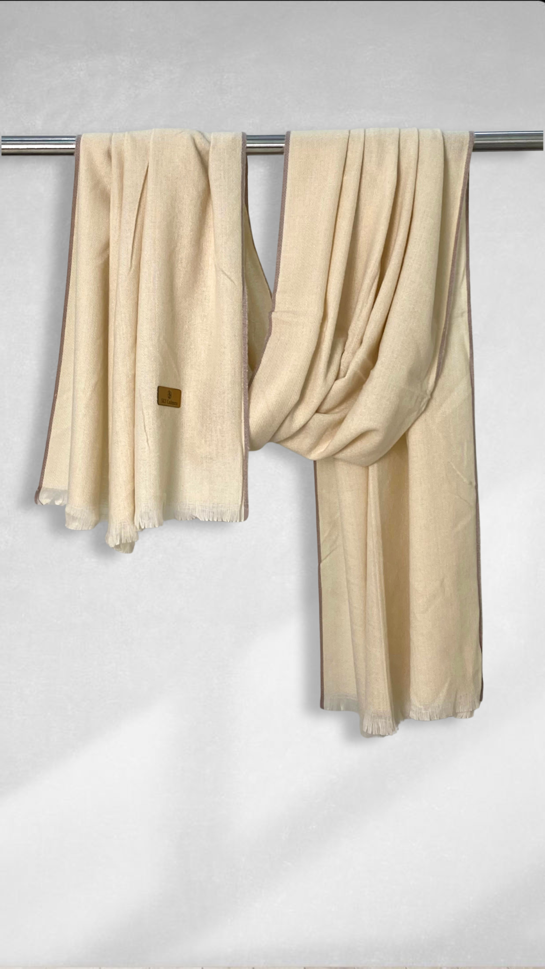 Wool Hijab - Cream