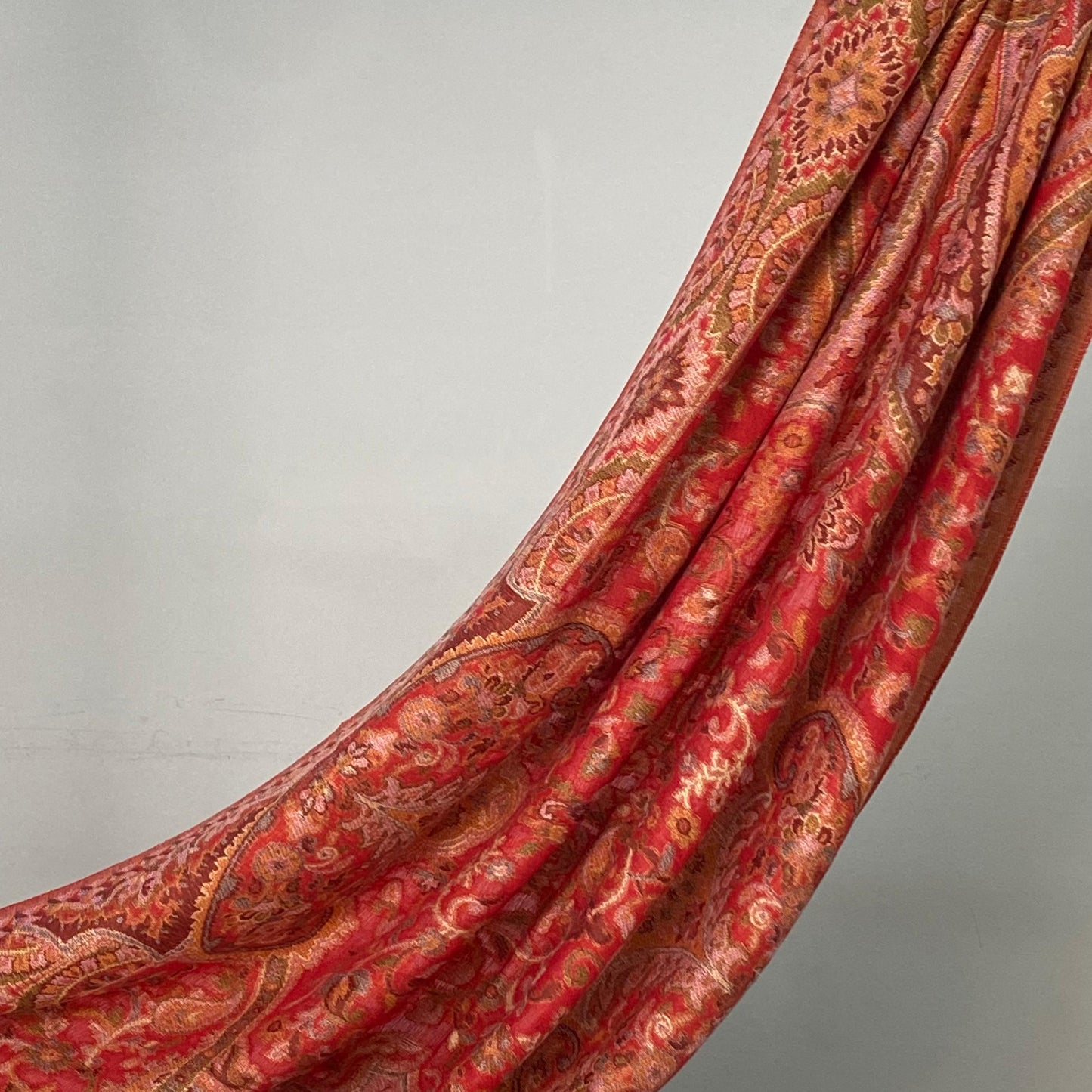 Pashmina Hijab - Luxe Red