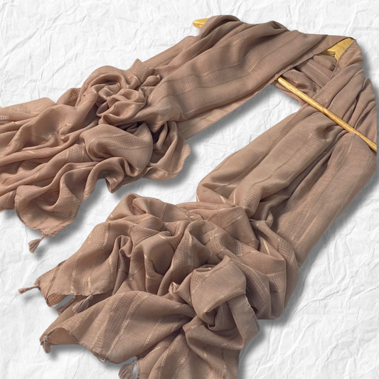 Lawn Hijab-Nude
