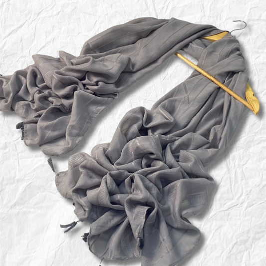 Lawn Hijab-Grey
