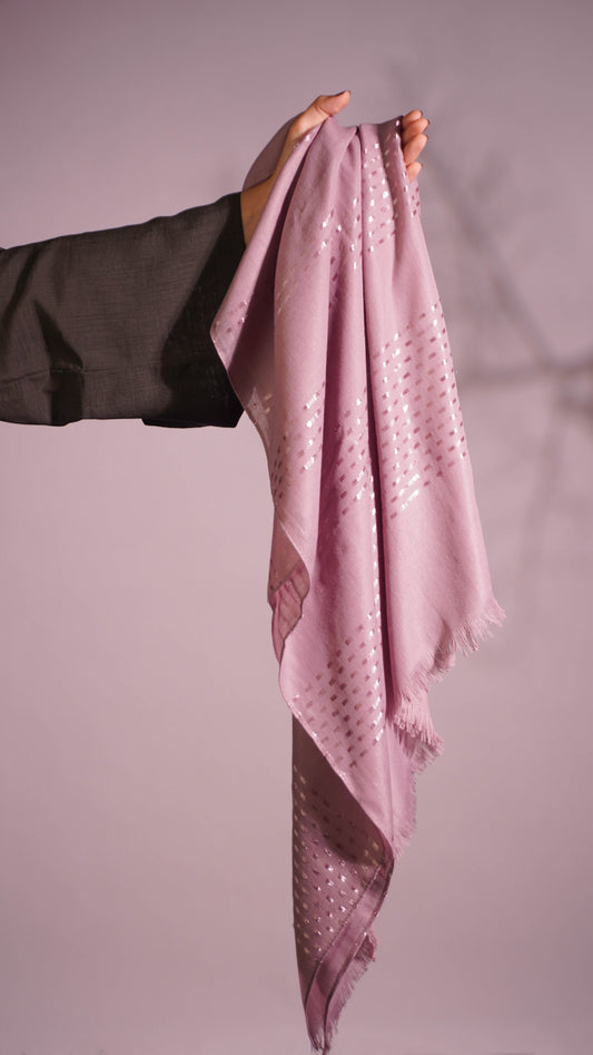 Baby Pink Turkish Viscose Hijab – Lightweight & Breathable