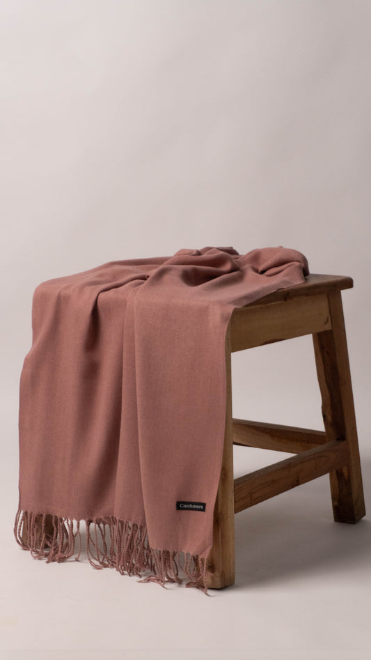 Premium Cashmere Winter Hijab (Pink)
