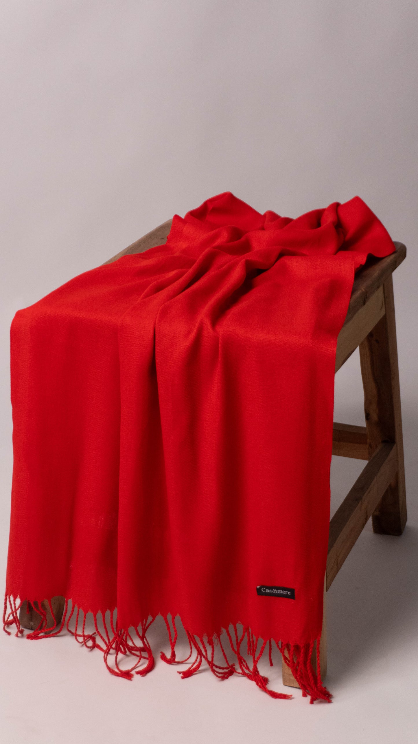 Premium Cashmere Winter Hijab (Red)