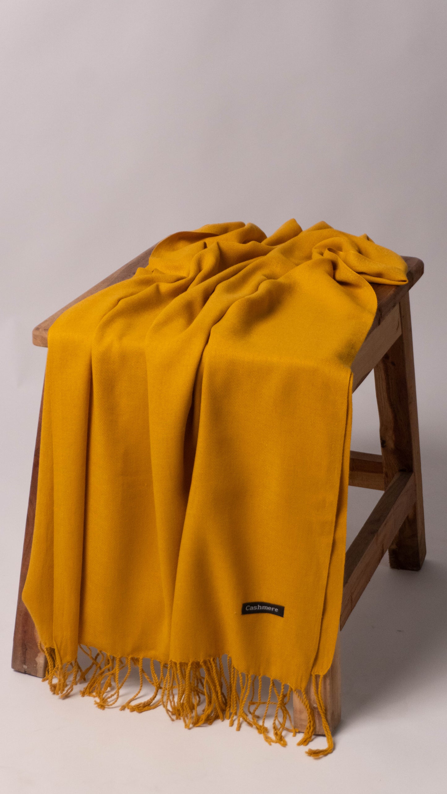 Premium Cashmere Winter Hijab (Mustard)